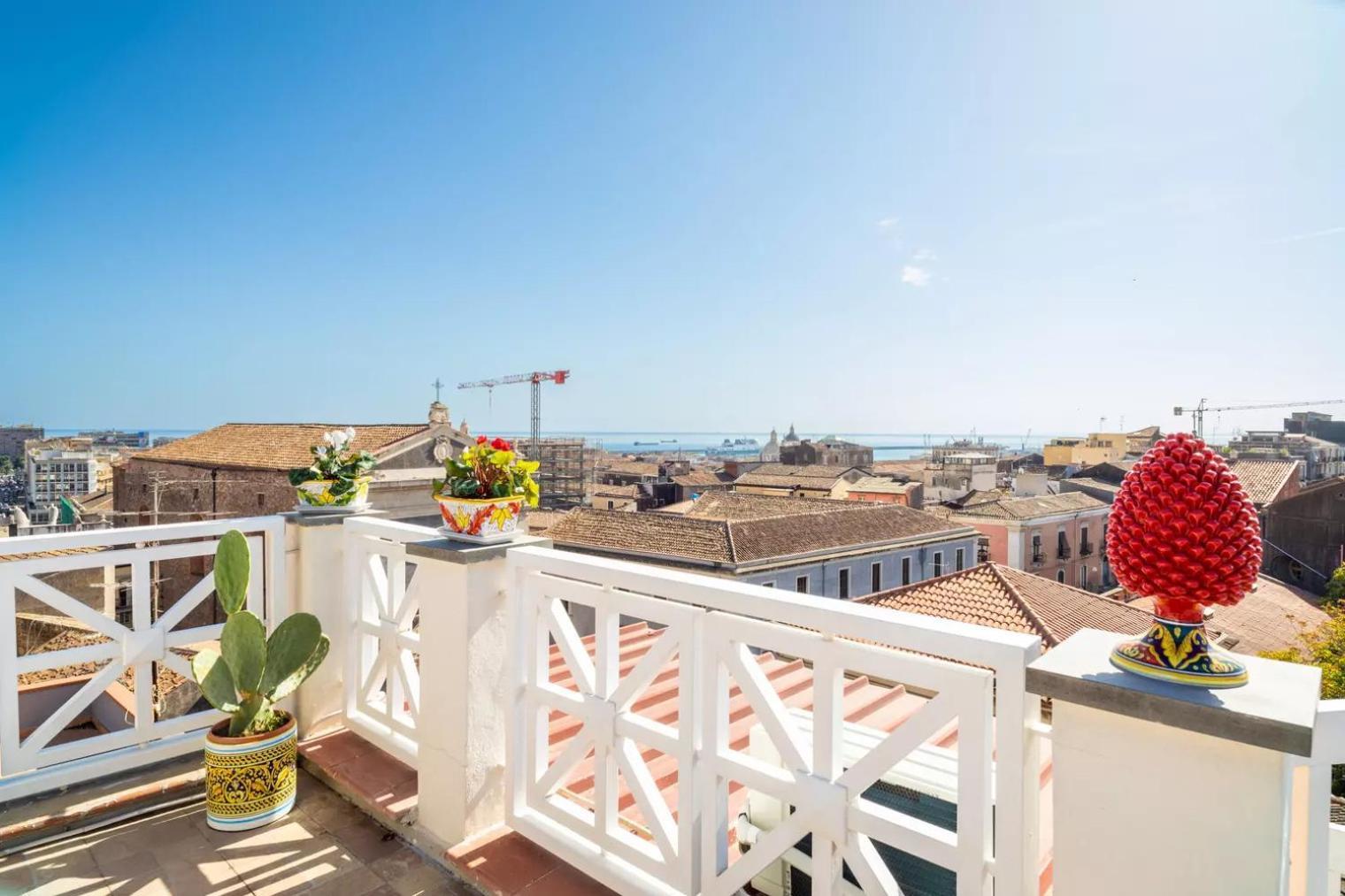 La Terrazza Sul Cielo Catânia Exterior foto
