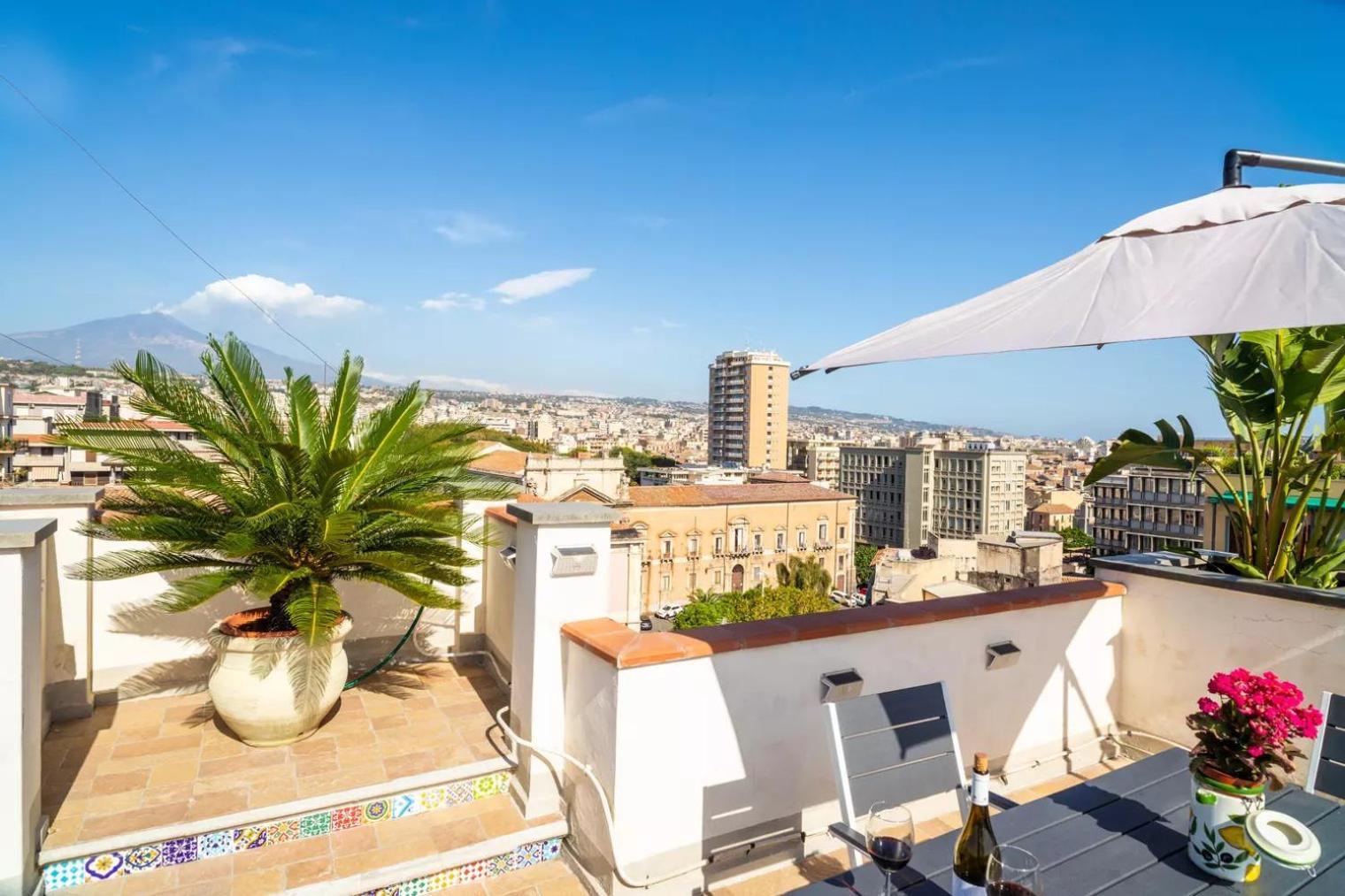 La Terrazza Sul Cielo Catânia Exterior foto