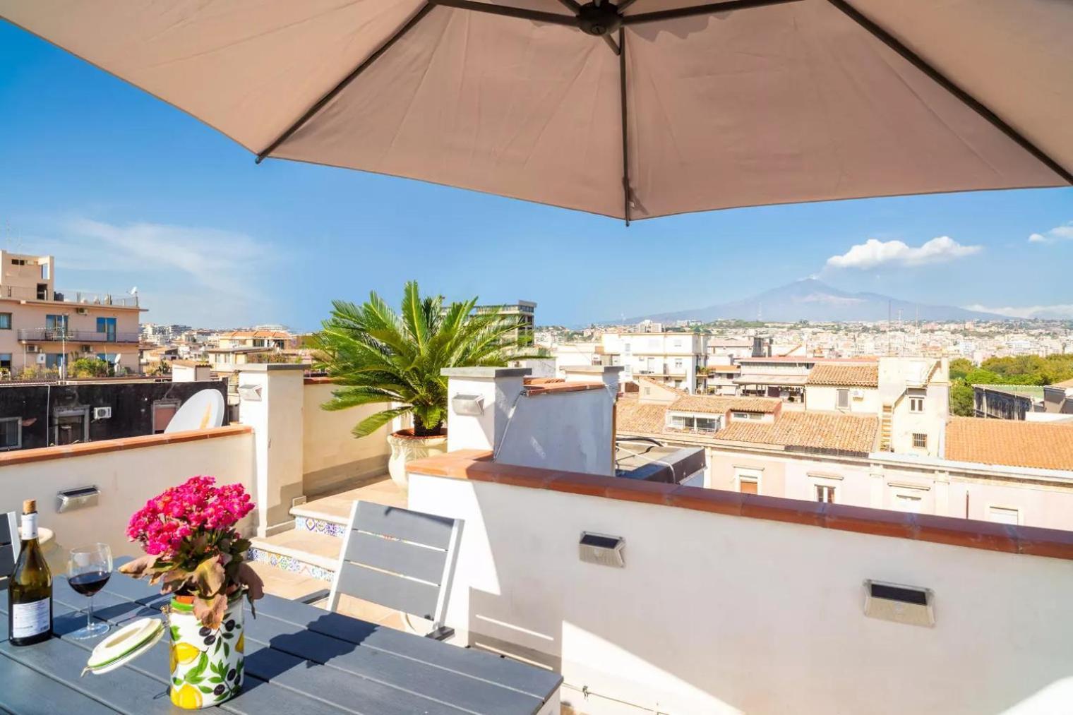 La Terrazza Sul Cielo Catânia Exterior foto